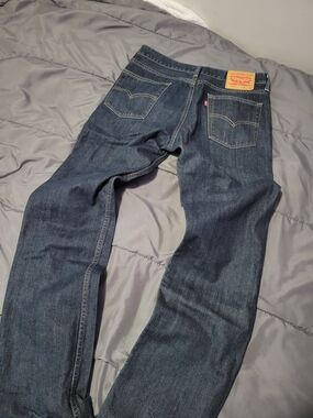 Levi's Men Jeans - Dark Blue Denim
